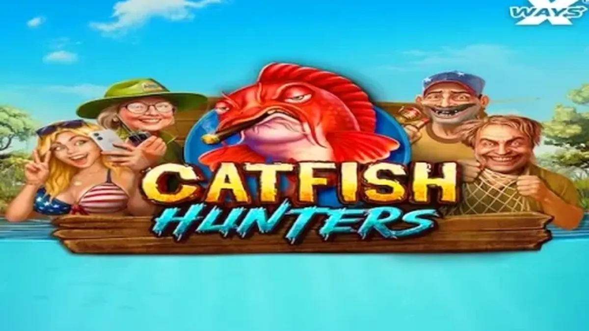 Tampilan visual slot Catfish Hunters dengan suasana rawa Mississippi